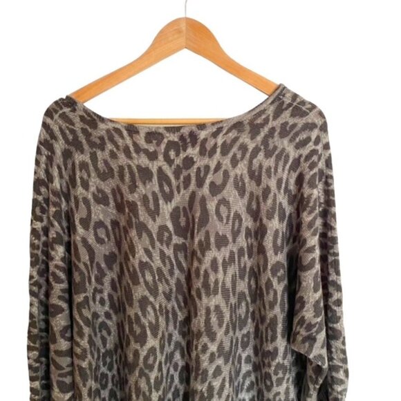 Avenue Leopard Print Sweater 22/24 - Picture 4 of 4